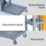 immagine-5-easycomfort-easycomfort-carrello-pulizie-professionale-con-3-ripiani-ganci-portascopa-4-ruote-e-sacco-100l-arancione-113-x-50-5-x-96-5cm-ean-8054144137544