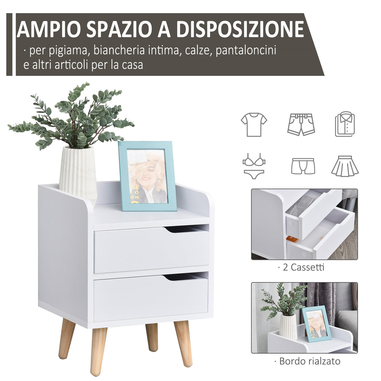 immagine-5-easycomfort-easycomfort-comodino-salvaspazio-dal-design-moderno-in-legno-bianco-piccola-cassettiera-camera-da-letto-con-2-cassetti-e-piedini-in-legno-di-pino-33-x-28-x-42cm-ean-8054111845014