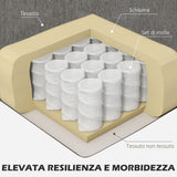 easycomfort easycomfort divano angolare 3 posti con cuscino per seduta e schienale in tessuto effetto ciniglia 186x130x84 cm tortora