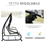 immagine-5-easycomfort-easycomfort-dondolo-da-giardino-3-posti-convertibile-in-letto-a-dondolo-con-tetto-regolabile-2-portabicchieri-crema-200120164cm