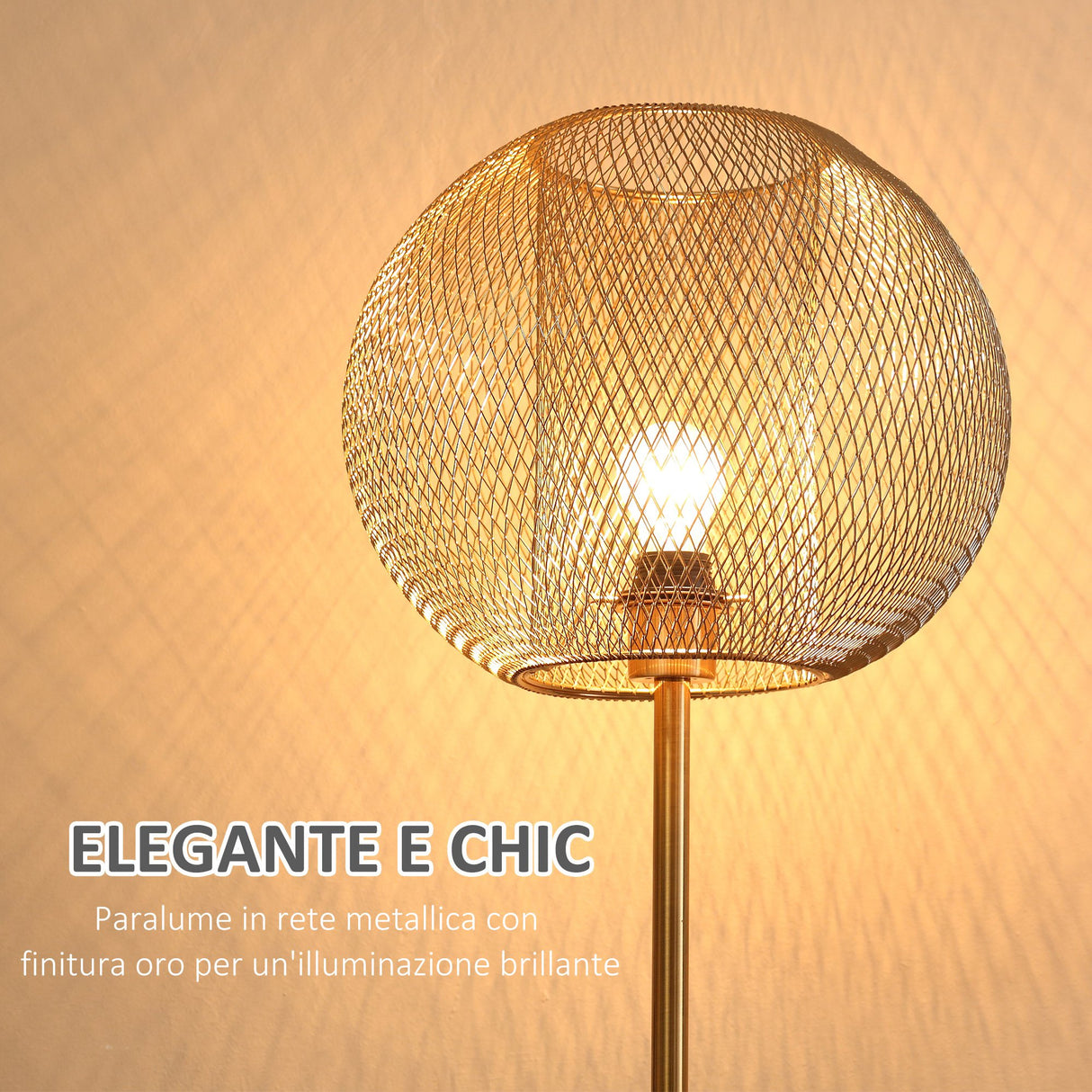 immagine-5-easycomfort-easycomfort-lampada-da-terra-moderna-in-metallo-con-paralume-dal-design-sferico-e27-40w-35x150cm-oro