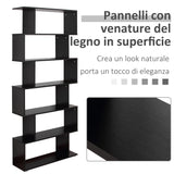 immagine-5-easycomfort-easycomfort-libreria-di-design-in-legno-80x24x191cm-nero-ean-8054111848107