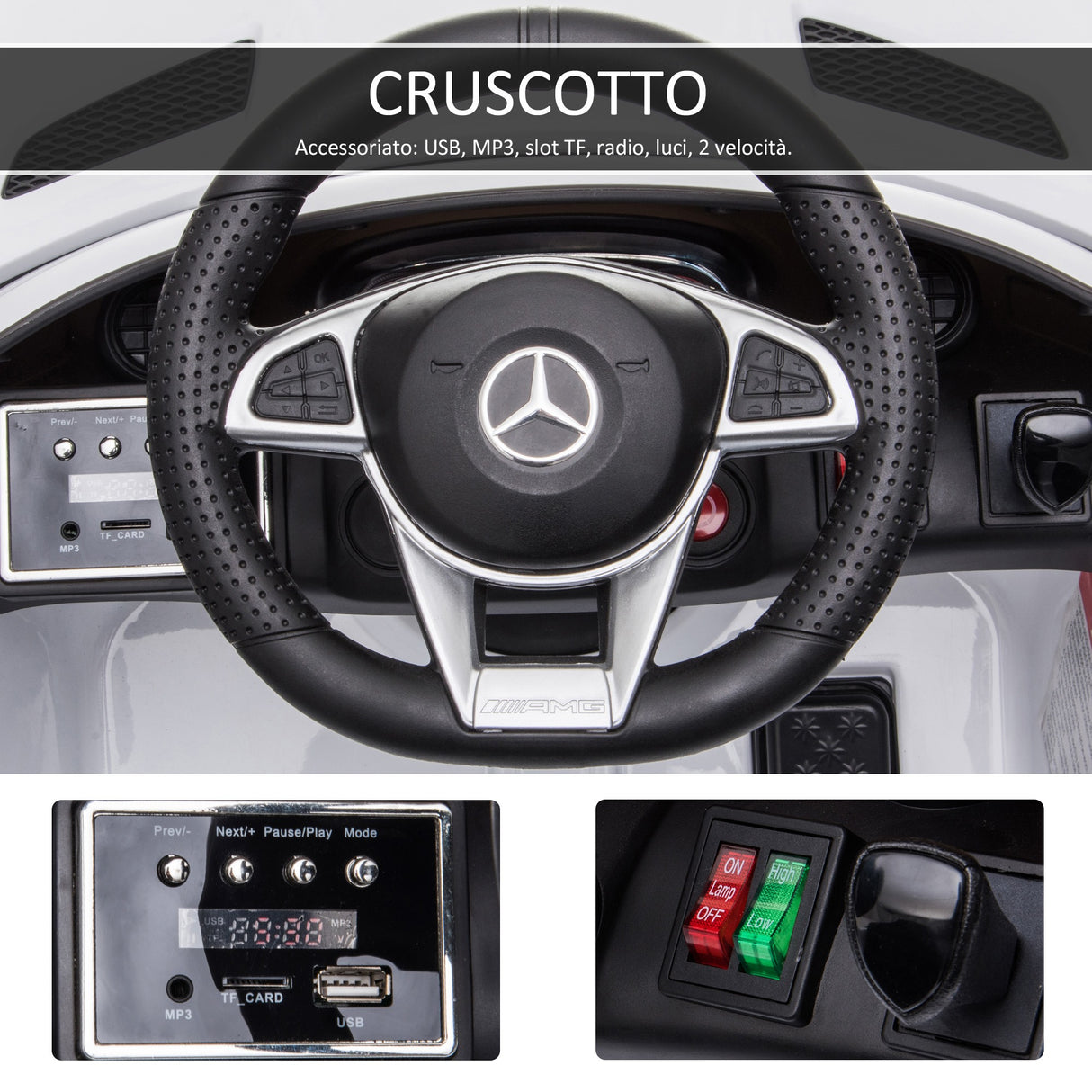 immagine-5-easycomfort-easycomfort-macchinina-per-bambini-elettrica-12v-con-licenza-mercedes-amg-gtr-velocita-3-5kmh-telecomando-luci-e-suoni-bianca