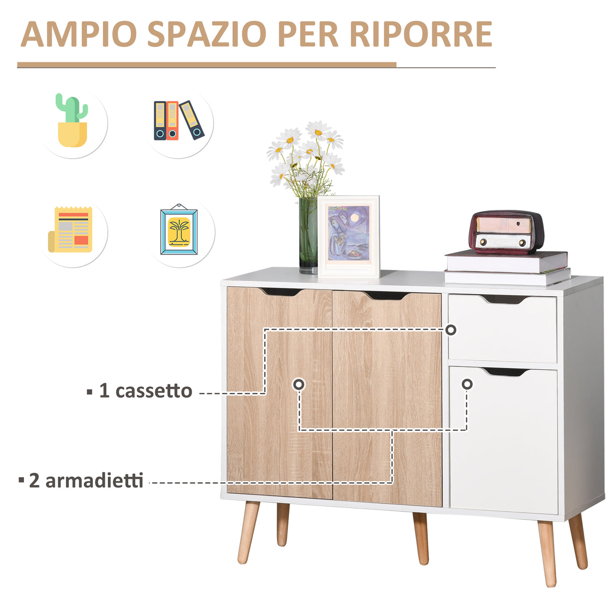 immagine-5-easycomfort-easycomfort-mobile-multiuso-in-legno-con-cassetto-e-armadietti-in-stile-nordico-90x30x72cm