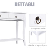 immagine-5-easycomfort-easycomfort-mobiletto-tavolo-consolle-da-ingresso-moderno-con-2-cassetti-casa-legno-100-33-75cm-bianco-ean-8054111849685