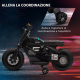 immagine-5-easycomfort-easycomfort-moto-elettrica-per-bambini-3-5-anni-in-pp-e-metallo-con-rotelle-clacson-e-musica-86x44x58-cm-nera