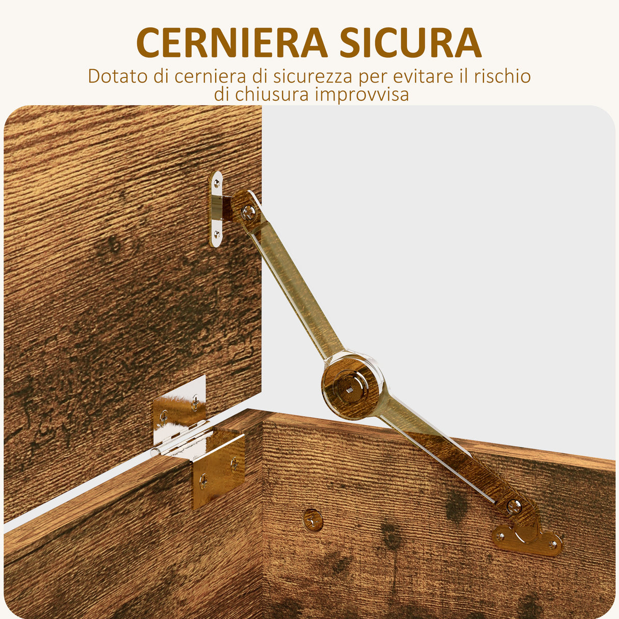 easycomfort easycomfort panca contenitore capacita 120 kg per camera da letto e ingresso in legno 100x40x40 cm marrone