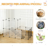 immagine-5-easycomfort-easycomfort-recinto-modulare-per-conigli-e-animali-di-piccole-dimensioni-27-pannelli-acciaio-e-resina-nero