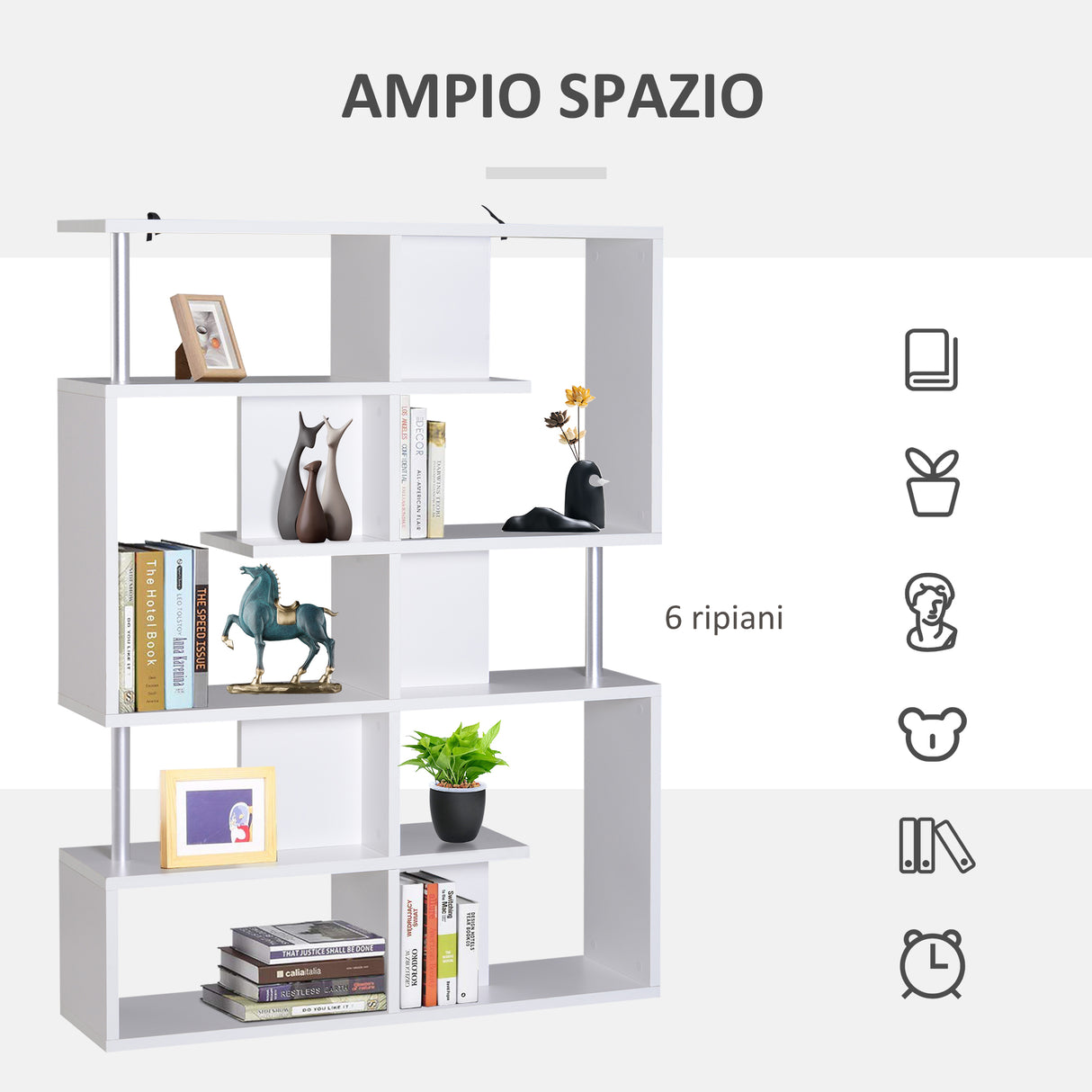 immagine-5-easycomfort-easycomfort-scaffale-libreria-ad-s-5-ripiani-design-moderno-soggiorno-ufficio-salotto-legno-bianco-120-x-28-6-x-160-cm