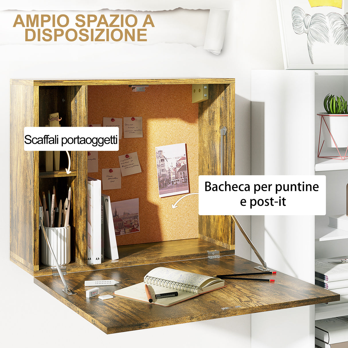 immagine-5-easycomfort-easycomfort-scrivania-a-muro-pieghevole-e-salvaspazio-con-ripiani-per-casa-e-ufficio-in-truciolato-e-mdf-60x20x50-cm