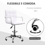 immagine-5-easycomfort-easycomfort-sedia-da-ufficio-in-pelle-pu-bianca-con-5-ruote-girevoli-imbottitura-e-altezza-regolabile-52-5x54x84-99cm-ean-8054111844024