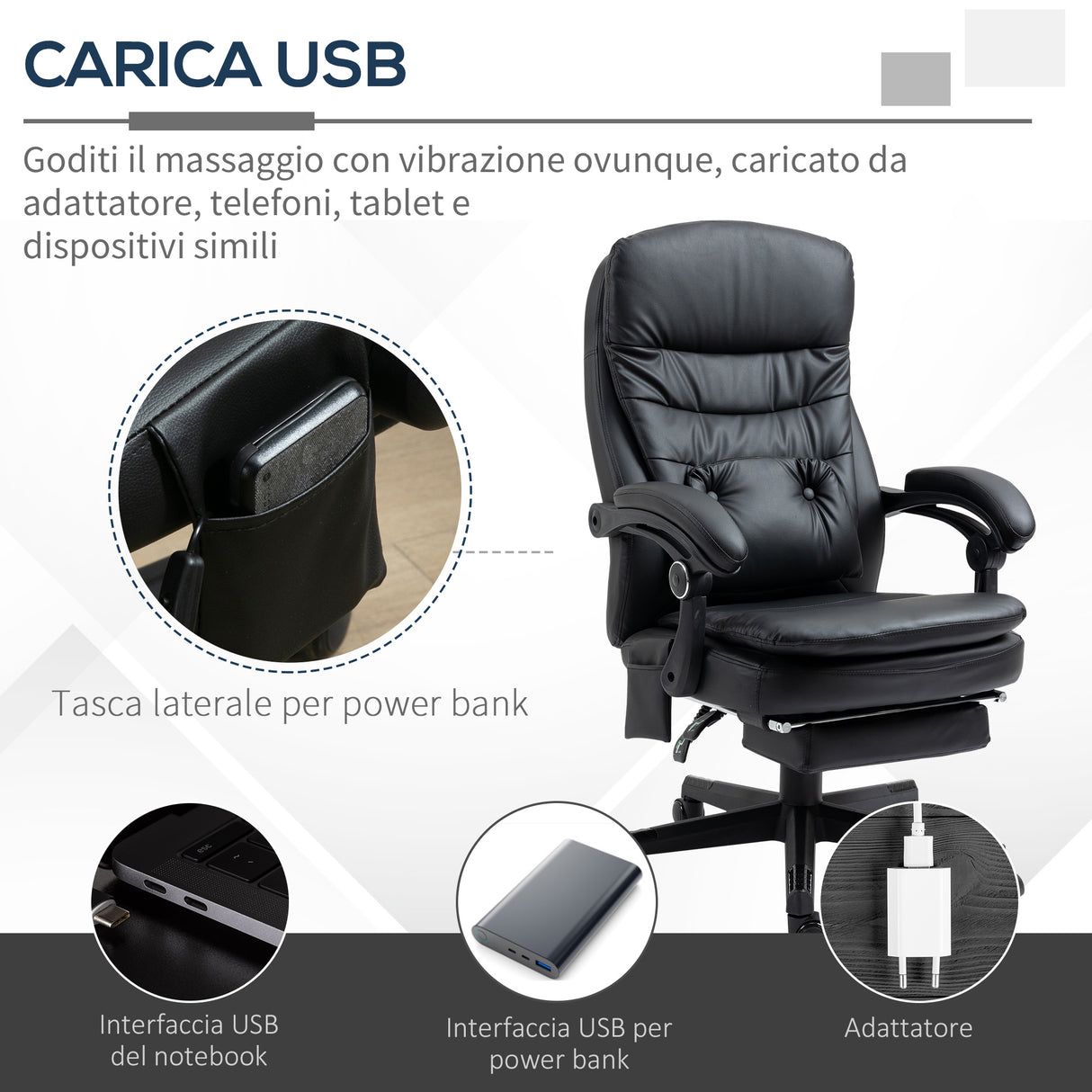 immagine-5-easycomfort-easycomfort-sedia-da-ufficio-massaggiante-in-similpelle-con-presa-usb-64x69x107-115cm-nero