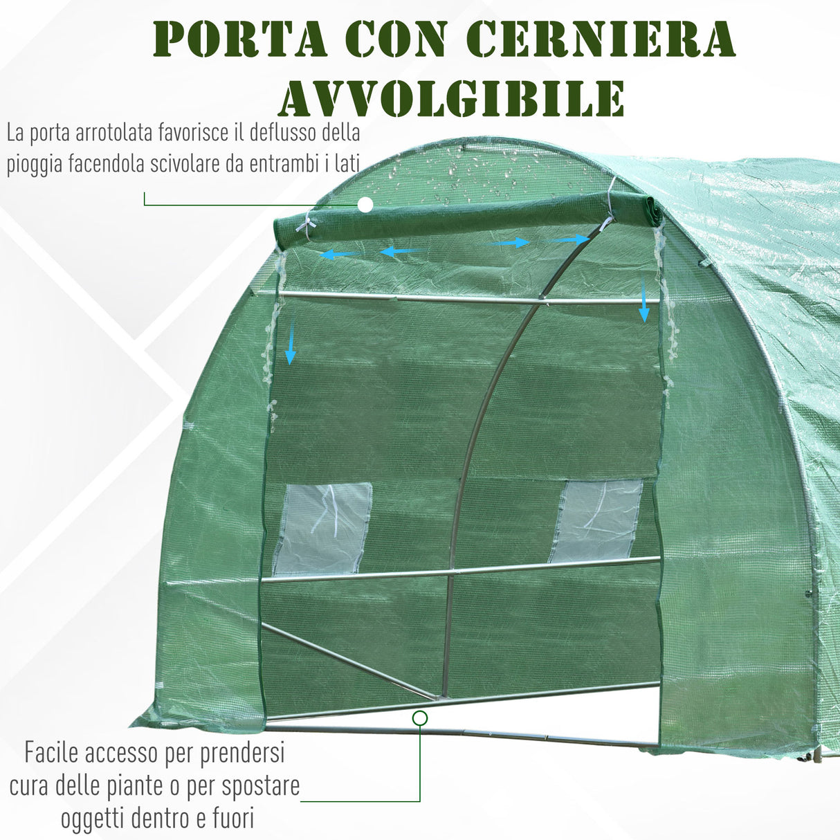 immagine-5-easycomfort-easycomfort-serra-per-piante-a-tunnel-da-esterno-in-acciaio-e-pe-con-8-finestre-5-95-x-3-x-2m-verde-ean-8054144132549