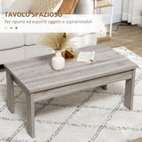 immagine-5-easycomfort-easycomfort-tavolino-basso-da-caffe-in-truciolato-grigio-per-soggiorno-e-studio-con-piano-rettangolare-e-4-gambe-100x55x45-cm