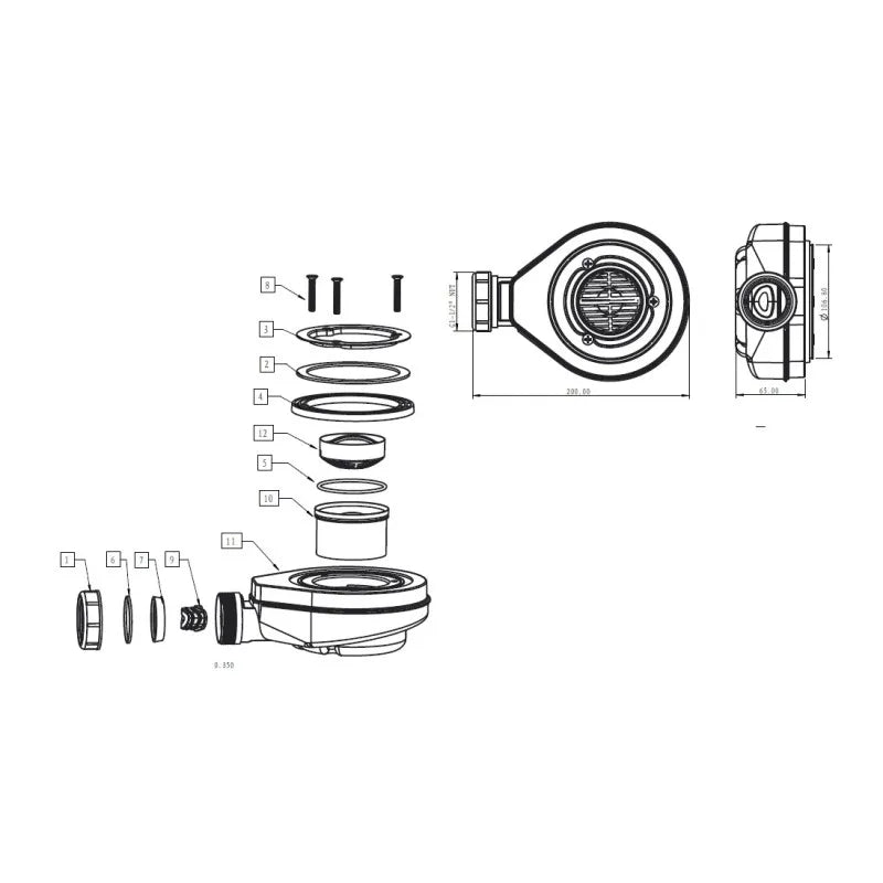 sfa piatto doccia sfa kinedo pietraviva 120 x 70 cm in resina effetto pietra bianco opaco ean 8033237883711
