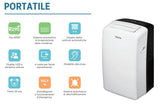 climatizzatore condizionatore hisense portatile 12000 btu aph12 con gas r290