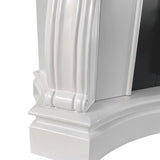 divina fire camino a bioetanolo biocamino da terra divina fire parigi in legno bianco l123xp39xh100 cm ean 8056157807667