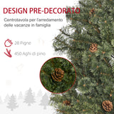 immagine-6-easycomfort-easycomfort-albero-di-natale-da-180cm-con-pigne-decorative-base-in-metallo-e-450-rami-per-interni-verde