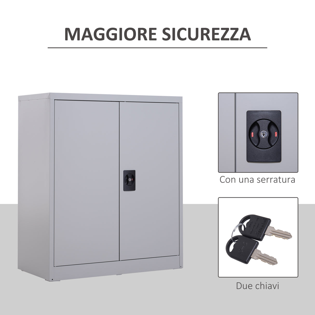 immagine-6-easycomfort-easycomfort-armadietto-mobile-ripiano-regolabile-chiusura-di-sicurezza-per-casa-ufficio-garage-acciaio-80x40x92-5cm-grigio-ean-8054111848473