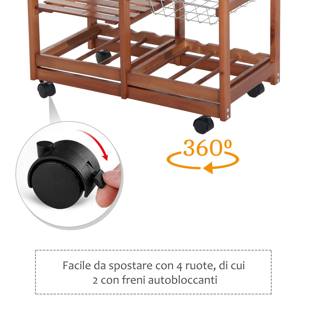 immagine-6-easycomfort-easycomfort-carrello-da-cucina-multiuso-in-legno-di-pino-con-4-ruote-e-cassetti-74x37x75cm-marrone-chiaro-ean-8054144130897