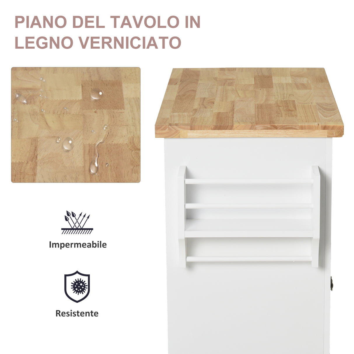 immagine-6-easycomfort-easycomfort-carrello-da-cucina-portavivande-con-cassetti-armadietti-portaspezie-e-4-ruote-legno-111x44-5x82-5cm-bianco