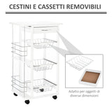 immagine-6-easycomfort-easycomfort-carrello-isola-da-cucina-salvaspazio-in-legno-di-pino-carrello-portavivande-con-4-ruote-cassetto-3-cesti-estraibili-portafrutta-bianco-ean-8054111845854