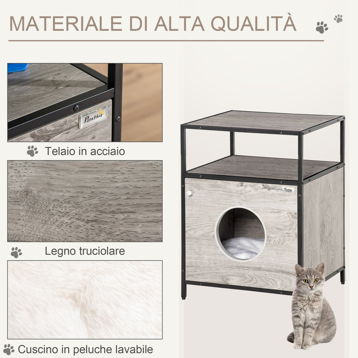 immagine-6-easycomfort-easycomfort-casetta-per-gatti-mobiletto-multiuso-con-cuscino-lavabile-in-acciaio-e-legno-48x40x65-5cm-grigio