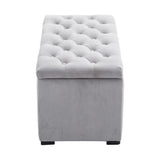 immagine-6-easycomfort-easycomfort-cassapanca-portaoggetti-multiuso-con-2-sgabelli-pouf-in-velluto-grigio-perla-ean-8055776914008