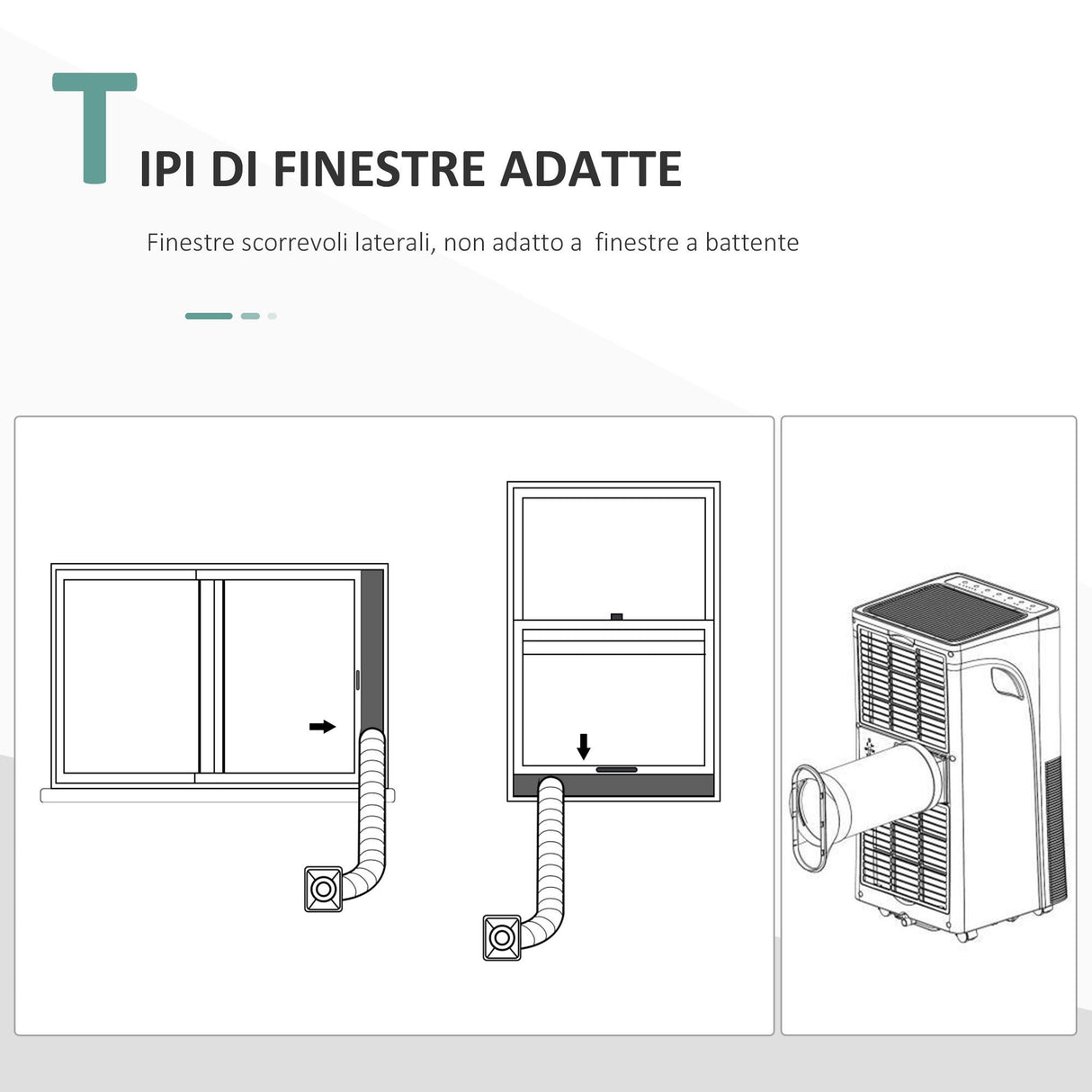 easycomfort easycomfort condizionatore portatile deumidificatore con telecomando timer 24h e 2 velocita 1122w classe energetica a 10000btu 35 5x34x70cm bianco