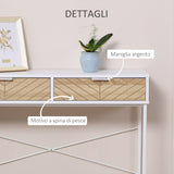 immagine-6-easycomfort-easycomfort-consolle-moderna-per-ingresso-e-soggiorno-con-2-cassetti-in-metallo-100x30x75cm-bianco