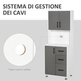 immagine-6-easycomfort-easycomfort-credenza-alta-da-cucina-con-design-moderno-madia-mobile-buffet-in-legno-bianco-e-grigio-60x40x160cm