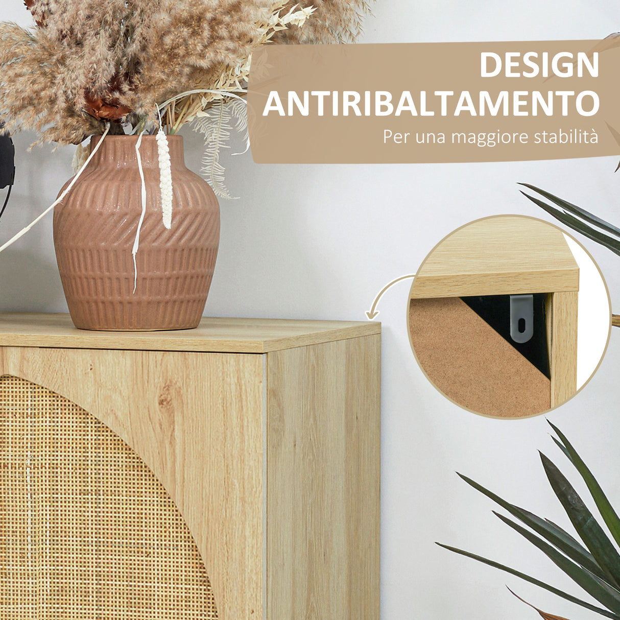 immagine-6-easycomfort-easycomfort-credenza-in-stile-boho-con-2-ante-in-legno-e-rattan-80x39x101-8cm-naturale