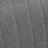 easycomfort easycomfort divano 2 posti moderno in tessuto senza braccioli divanetto da salotto con gambe in legno 117x56 5x77 cm grigio chiaro