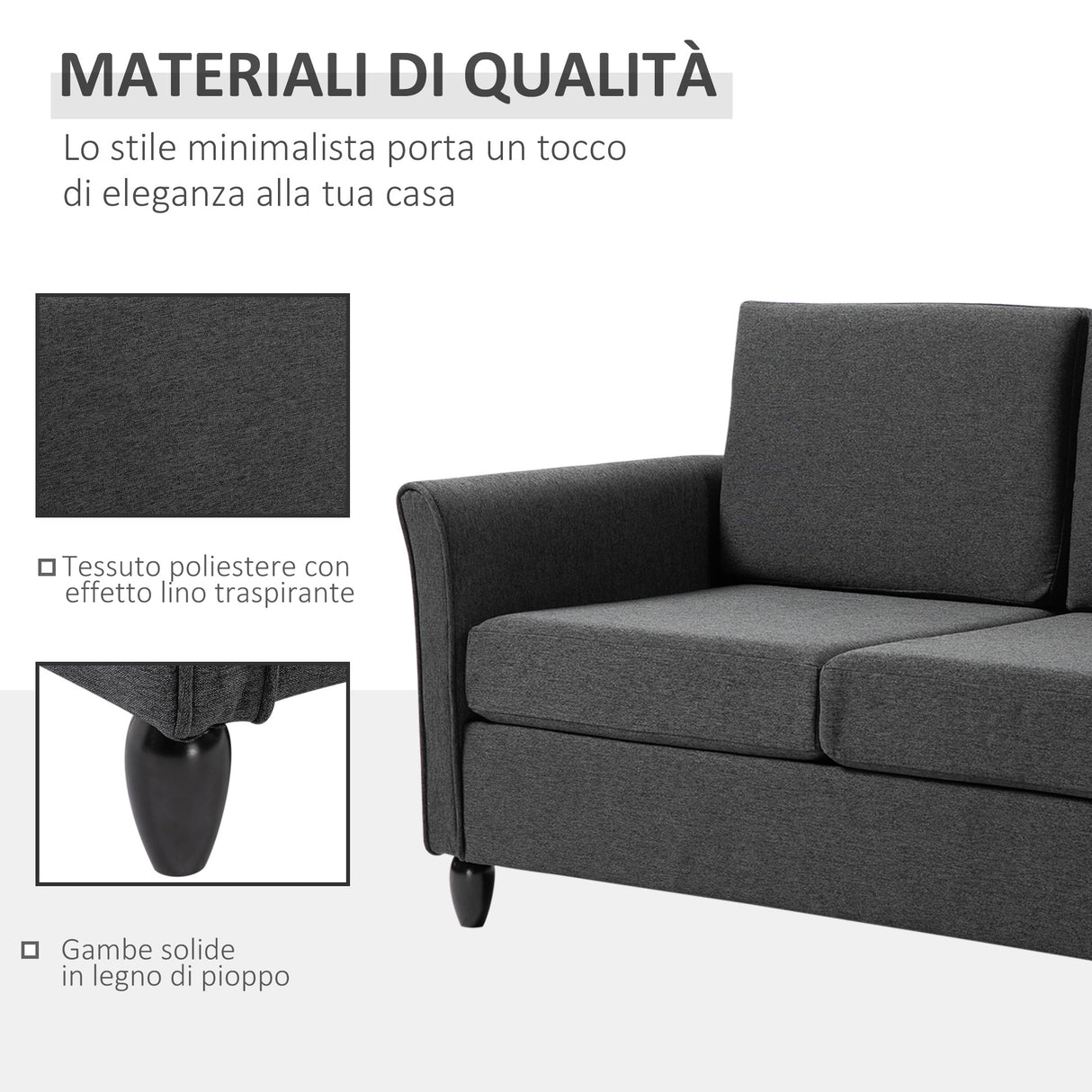 immagine-6-easycomfort-easycomfort-divano-a-2-posti-a-seduta-ampia-con-cuscini-rimovibili-da-salotto-in-tessuto-effetto-lino-e-gommapiuma-141x70x78-cm-grigio-scuro-e-nero-ean-8055776914503