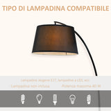 immagine-6-easycomfort-easycomfort-lampada-da-terra-ad-arco-con-paralume-in-tessuto-e-interruttore-a-pedale-47x105x190cm-nera-ean-8055776910383