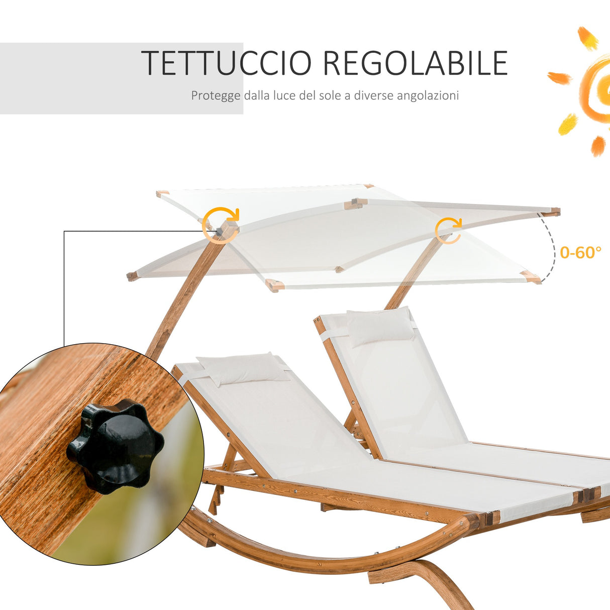 immagine-6-easycomfort-easycomfort-lettino-prendisole-chaise-longue-sdraio-da-giardino-2-posti-con-schienale-reclinabile-3-livelli-tetto-e-cuscini-210x155x175cm-beige