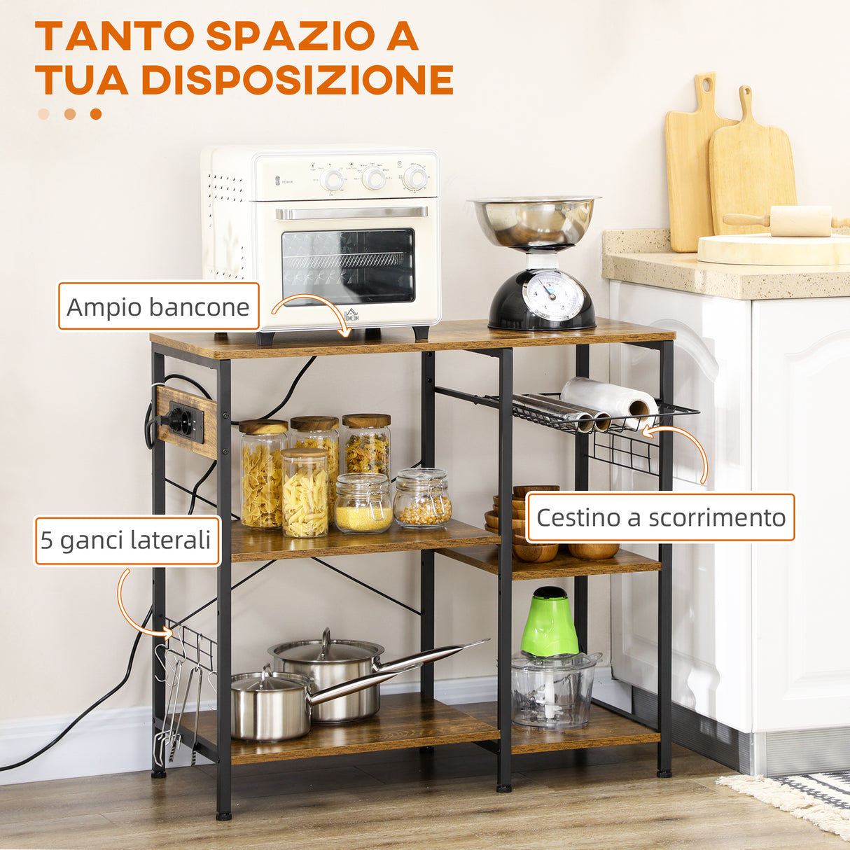 immagine-6-easycomfort-easycomfort-mobile-da-cucina-a-3-ripiani-in-truciolato-con-presa-di-corrente-porta-usb-e-cestino-90x40x83cm