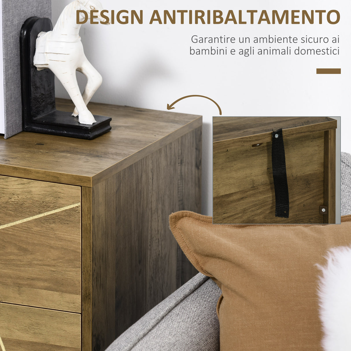 immagine-6-easycomfort-easycomfort-mobile-multiuso-con-armadietto-e-3-cassetti-in-legno-e-acciaio-84x39x80-7cm-bronzo