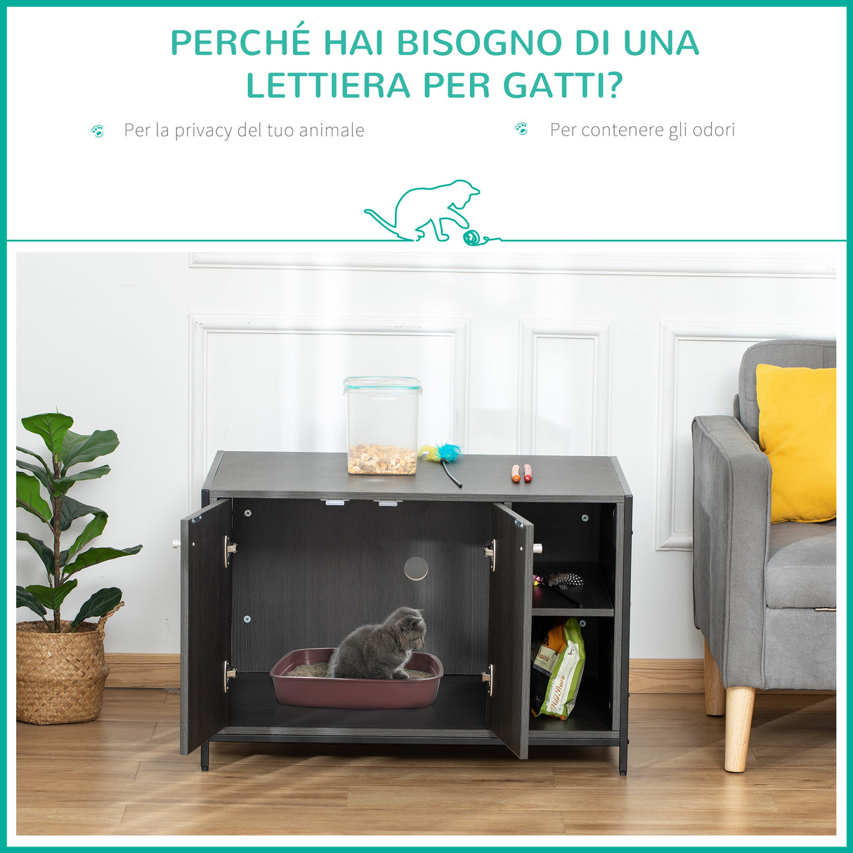 immagine-6-easycomfort-easycomfort-mobile-per-lettiera-gatti-con-scaffale-e-2-ante-magnetiche-in-legno-e-acciaio-83x51x55cm