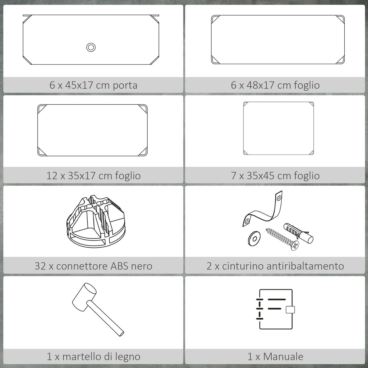 immagine-6-easycomfort-easycomfort-mobile-scarpiera-modulare-salvaspazio-6-cubi-45x35x17cm-in-plastica-pp-e-acciaio-45x36-5x108cm-bianco