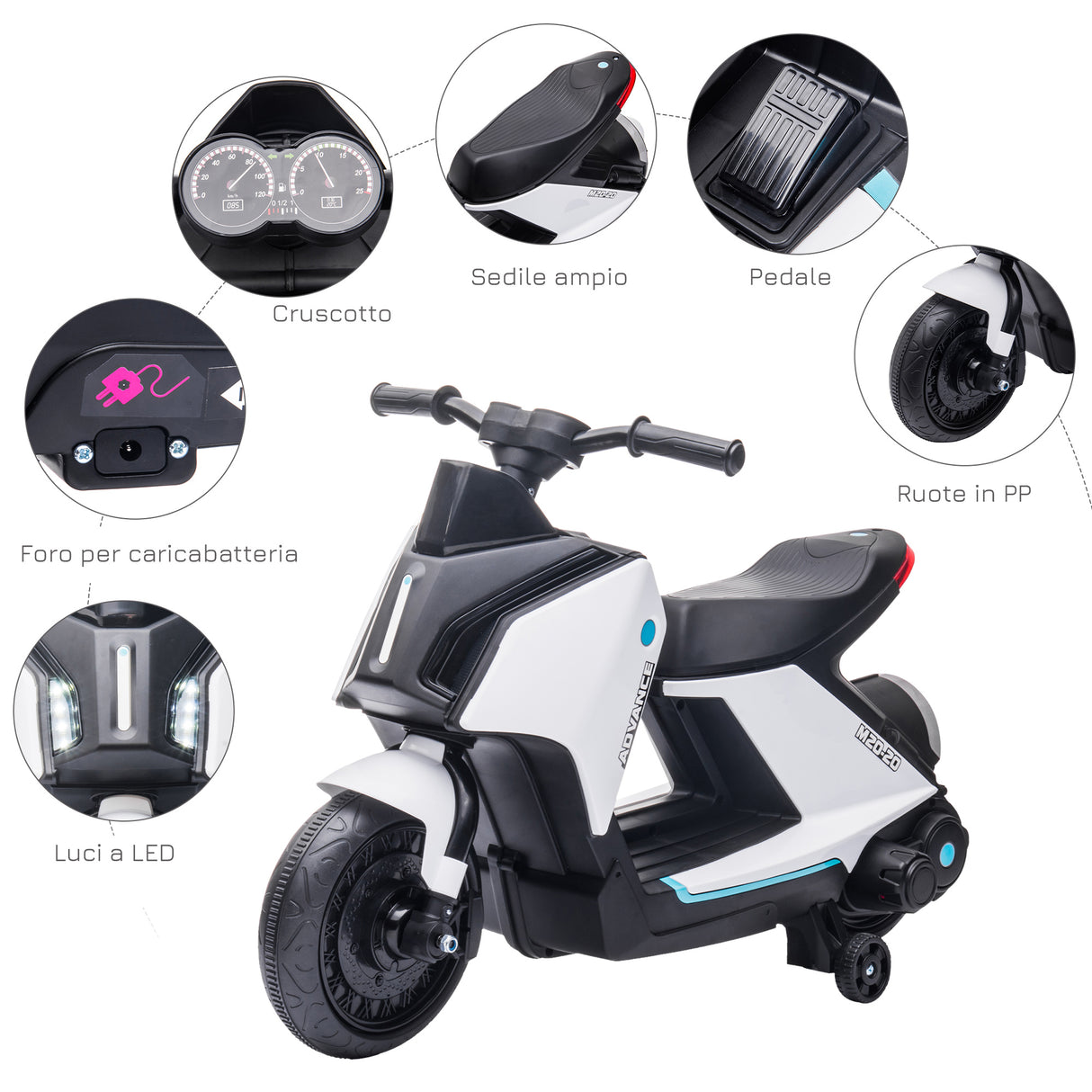 immagine-6-easycomfort-easycomfort-moto-elettrica-per-bambini-eta-2-4-anni-bianco