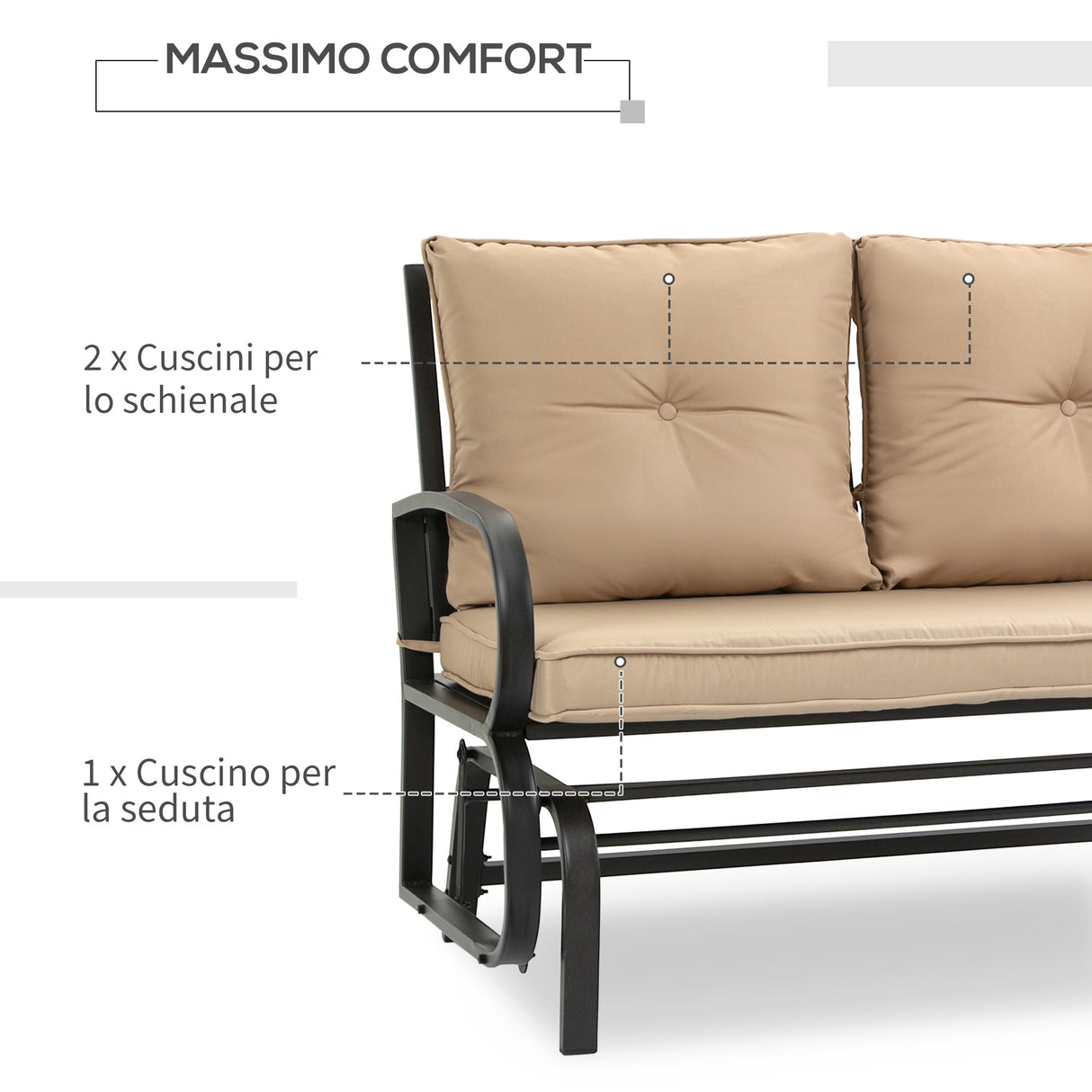 immagine-6-easycomfort-easycomfort-panchina-a-dondolo-da-giardino-per-2-persone-con-cuscini-per-seduta-e-schienale-122x70x87cm-khaki