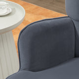 immagine-6-easycomfort-easycomfort-poltrona-moderna-con-pouf-poggiapiedi-set-vellutato-e-imbottito-con-gambe-dorate-grigio