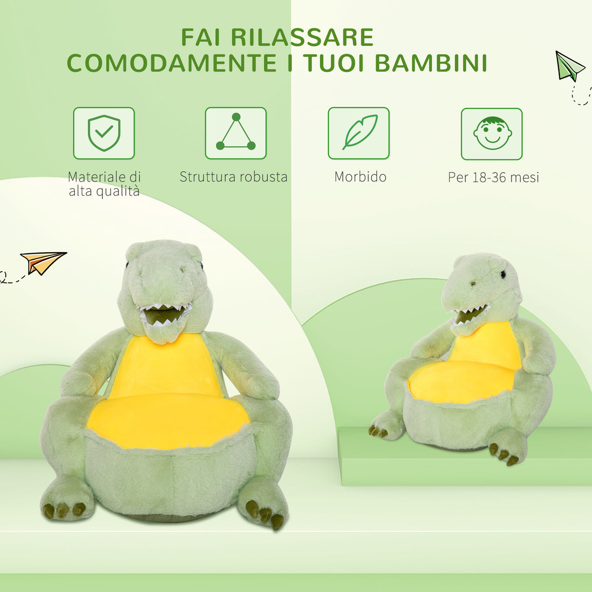 immagine-6-easycomfort-easycomfort-poltroncina-per-bambini-forma-dinosauro-in-peluche-con-base-antiscivolo-poltrona-per-cameretta-verde-60x55x59cm