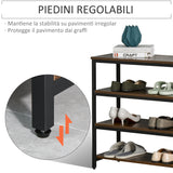 immagine-6-easycomfort-easycomfort-scaffale-stile-industriale-4-ripiani-mobile-libreria-per-soggiorno-ingresso-camera-da-letto-metallo-e-legno-marrone-100x30x72cm-ean-8054144131474