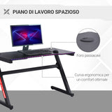 immagine-6-easycomfort-easycomfort-scrivania-gaming-moderna-per-camera-o-ufficio-con-2-fori-passacavi-120x60x73cm-nero