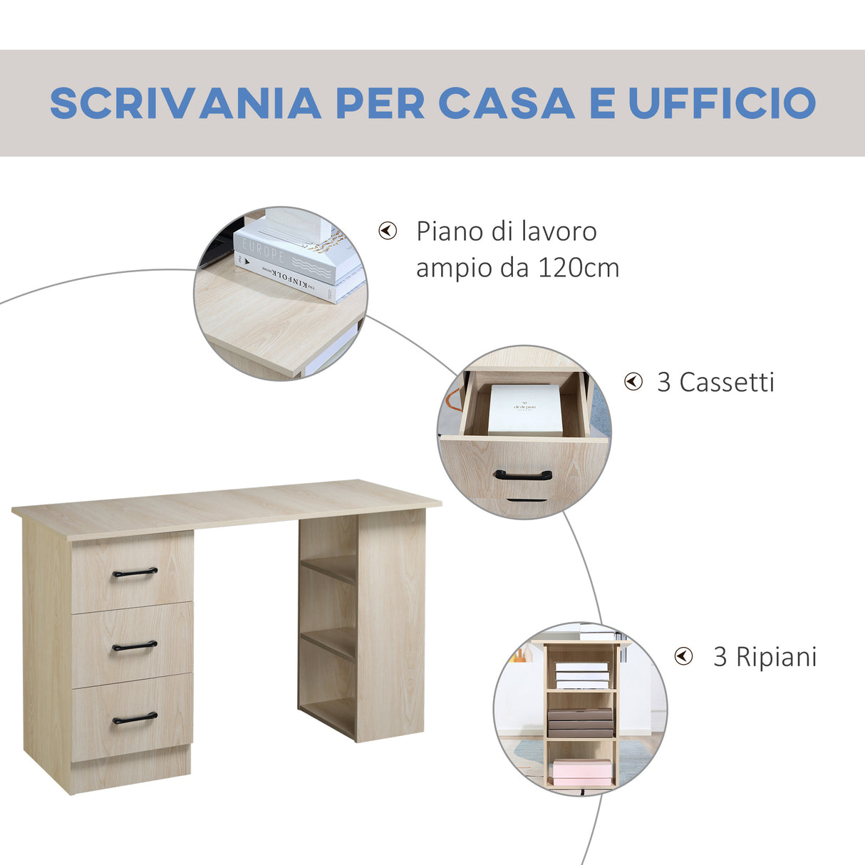 immagine-6-easycomfort-easycomfort-scrivania-pc-moderna-per-camera-con-3-cassetti-e-3-scaffali-in-legno-per-casa-e-ufficio-120x49x72cm