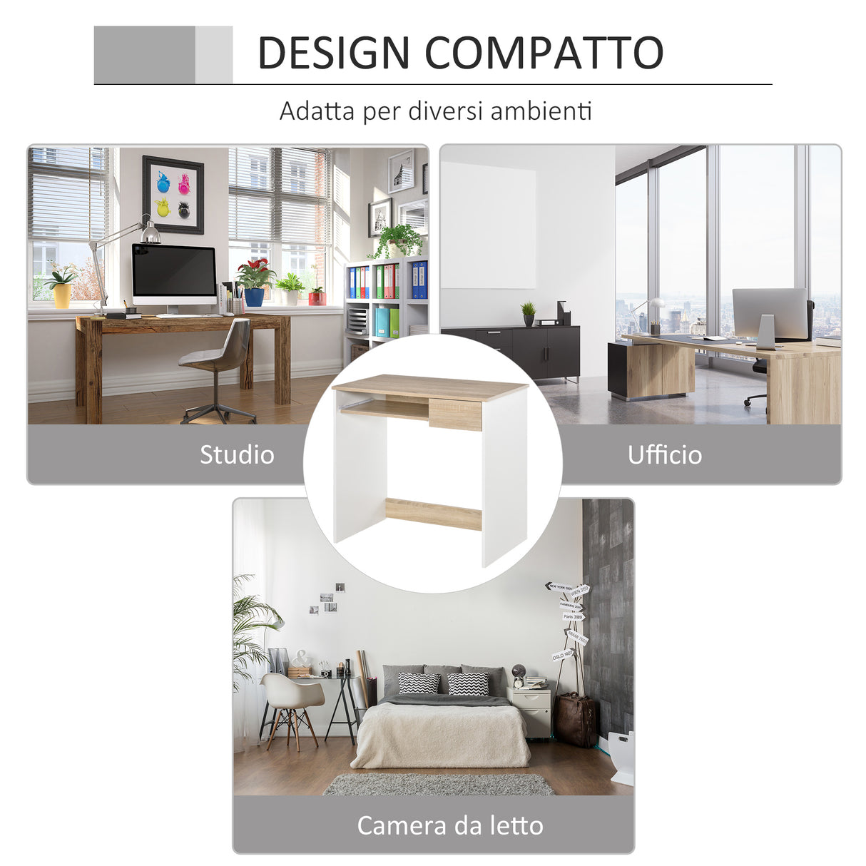 immagine-6-easycomfort-easycomfort-scrivania-per-pc-con-ripiano-tastiera-bianco-rovere