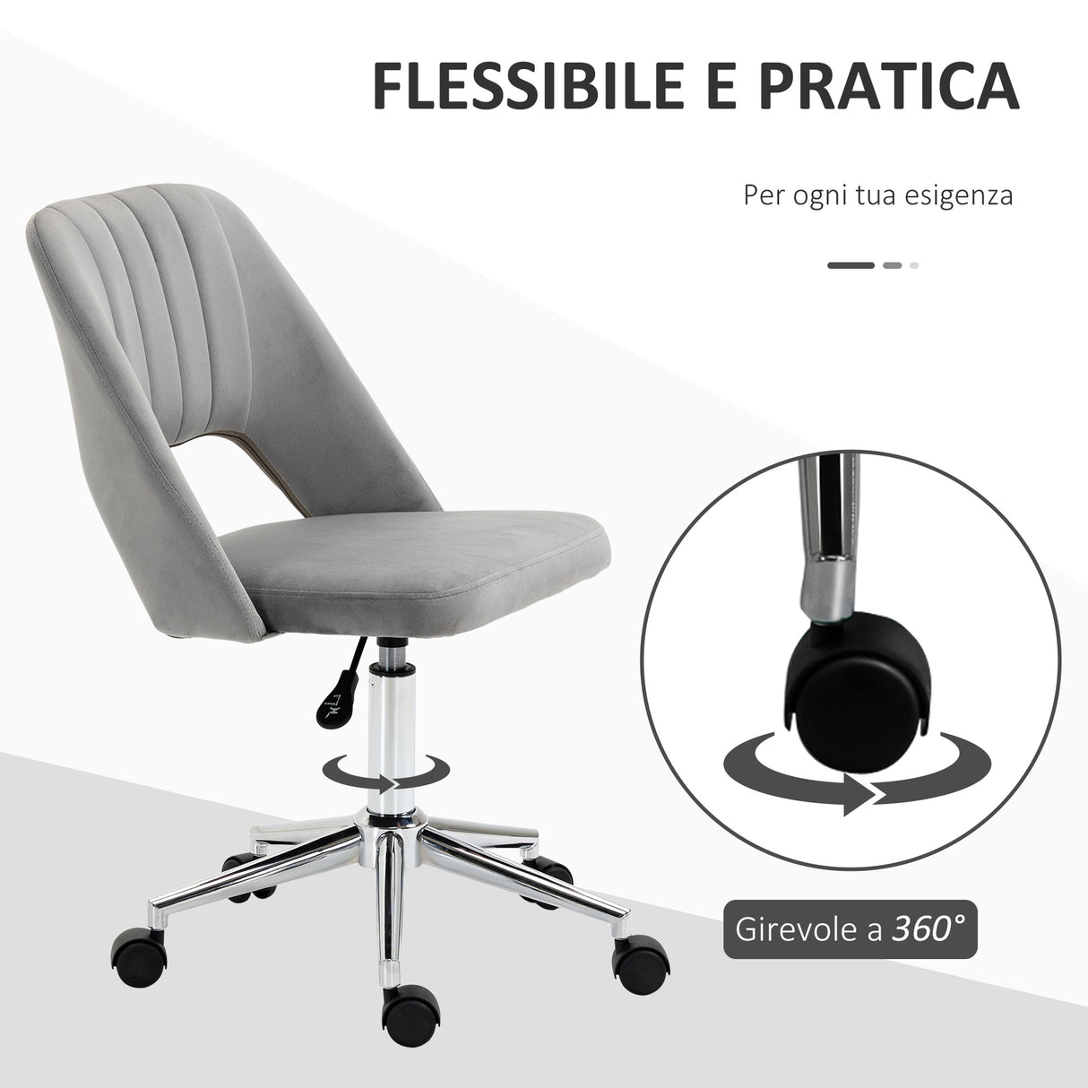 immagine-6-easycomfort-easycomfort-sedia-da-ufficio-ergonomica-e-girevole-sedia-imbottita-per-scrivania-con-altezza-regolabile-grigio-49x54x79-91cm