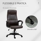 immagine-6-easycomfort-easycomfort-sedia-da-ufficio-ergonomica-sedia-girevole-con-schienale-alto-e-dondolo-altezza-regolabile-e-ruote-61-5x66x113-123cm-marrone